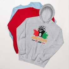 Load image into Gallery viewer, Juneteenth Unisex Hoodie
