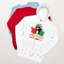 Load image into Gallery viewer, Juneteenth Unisex Hoodie
