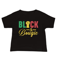 Load image into Gallery viewer, Black &amp; Bougie Baby Jersey Tee
