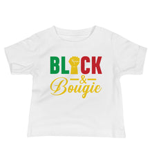 Load image into Gallery viewer, Black &amp; Bougie Baby Jersey Tee
