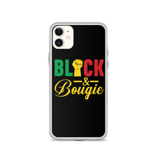 Load image into Gallery viewer, Black &amp; Bougie iPhone Case
