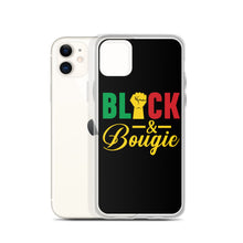 Load image into Gallery viewer, Black &amp; Bougie iPhone Case
