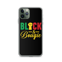 Load image into Gallery viewer, Black &amp; Bougie iPhone Case
