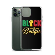 Load image into Gallery viewer, Black &amp; Bougie iPhone Case
