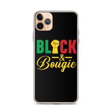 Load image into Gallery viewer, Black &amp; Bougie iPhone Case
