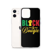 Load image into Gallery viewer, Black &amp; Bougie iPhone Case
