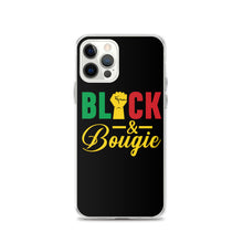 Load image into Gallery viewer, Black &amp; Bougie iPhone Case
