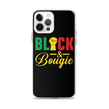 Load image into Gallery viewer, Black &amp; Bougie iPhone Case
