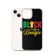 Load image into Gallery viewer, Black &amp; Bougie iPhone Case
