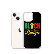 Load image into Gallery viewer, Black &amp; Bougie iPhone Case
