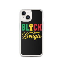 Load image into Gallery viewer, Black &amp; Bougie iPhone Case
