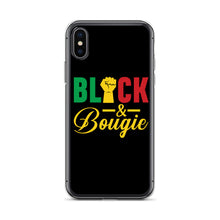 Load image into Gallery viewer, Black &amp; Bougie iPhone Case
