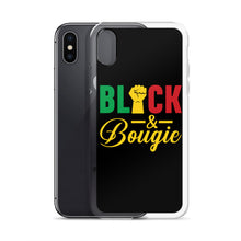 Load image into Gallery viewer, Black &amp; Bougie iPhone Case
