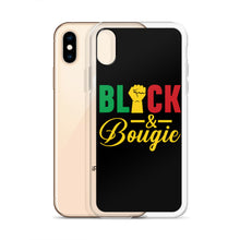 Load image into Gallery viewer, Black &amp; Bougie iPhone Case
