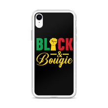 Load image into Gallery viewer, Black &amp; Bougie iPhone Case
