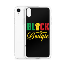 Load image into Gallery viewer, Black &amp; Bougie iPhone Case
