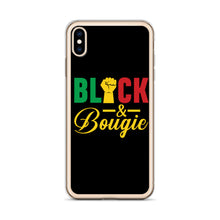 Load image into Gallery viewer, Black &amp; Bougie iPhone Case
