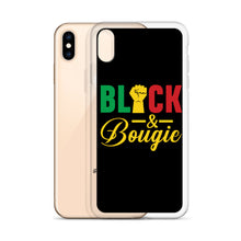 Load image into Gallery viewer, Black &amp; Bougie iPhone Case
