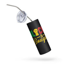 Load image into Gallery viewer, Black &amp; Bougie Stainless steel tumbler
