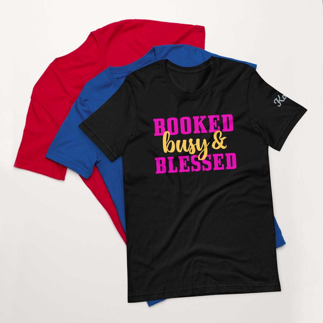 Booked Busy & Blessed T-Shirt