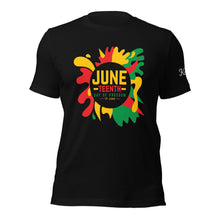 Load image into Gallery viewer, Juneteenth Unisex T-shirt
