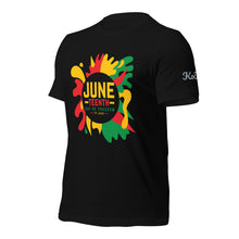 Load image into Gallery viewer, Juneteenth Unisex T-shirt
