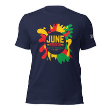 Load image into Gallery viewer, Juneteenth Unisex T-shirt
